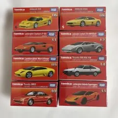 トミカ プレミアム発売記念仕様　8台まとめ
