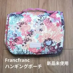 Francfranc ヴォヤージュ ハンギングポーチ PK ピンク フラワー