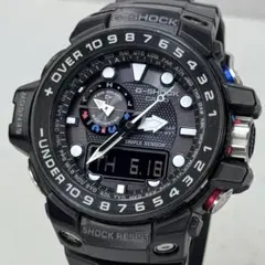 極美品 G-SHOCK GWN-1000B 電波ソーラー ブラック 反転液晶のサムネイル