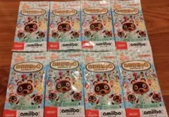 どうぶつの森 amiiboカード 第5弾 8パック セット