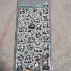 匿名配送/新品未開封ボンボンドロップシール　パンダ