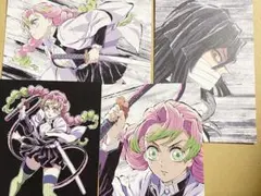 鬼滅の刃　全集中展　ポストカード　甘露寺　伊黒