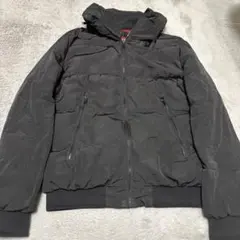 ZARA MAN ブラック ダウンジャケット XLサイズ　2way 大きいサイズ