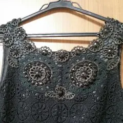 rosebulletローズブリット☆可愛い黒のレースワンピース