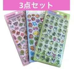 残りわずか　3枚セット たまごっち シール ジュエリードロップ