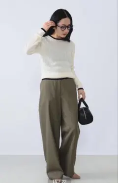 Demi-Luxe BEAMS / セミワイド ストレート パンツのサムネイル