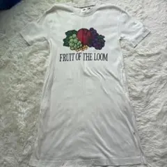 Fruit of the Loomロゴ入りTシャツワンピース140センチのサムネイル