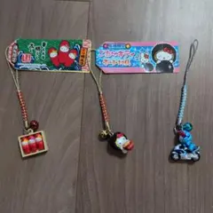 ご当地キティストラップ3種