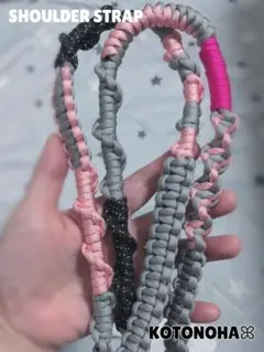 ■現品価格■スマホショルダーストラップ ハンドストラップ＊パラコード