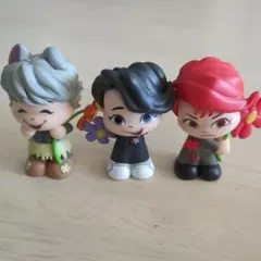 フィヨルド ミセスグリーンアップル お花 フィギュア 3体セット