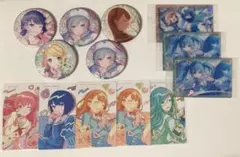 プロセカ　まとめ売り　モアジャン　箔押し　桃井愛莉　桐谷遥　花里みのり　日野森雫