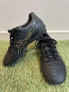 ASICS サッカースパイク ブラック/ゴールド　20.0cm