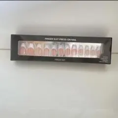 【新品未使用】フィンガースーツ ネイルチップ 韓国デザイン 40本入り シール