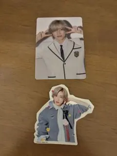 道枝駿佑 HARDWORK ファミクラ盤トレカ フレークシール