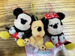 ミッキー・ミニー・プルート ぬいぐるみセット
