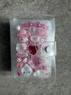 m*i様 シール帳　完成品　ピンク系