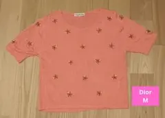 あんじぇみき様専用 DIOR 半袖ニット ブラック - メルカリ