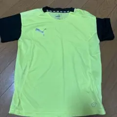 PUMA イエロー ブラック 半袖シャツ とてもお安いです！150cm新品未使用
