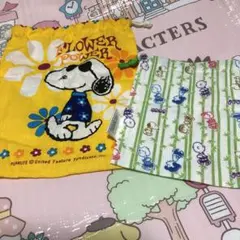 スヌーピー 巾着　2枚セット