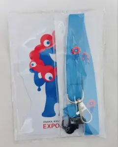 現地完売　万博　ミャクミャク 記念チケット プラカード　ネックストラップ 数量限定】ミャクミャク 記念プラカード 大阪関西万博 ネック