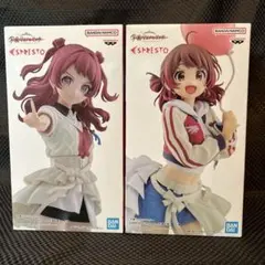 学園アイドルマスター花海姉妹フィギュア 2体セット未開封品