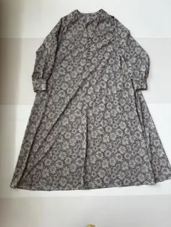 URBAN RESEACH ITEMS花柄 長袖ワンピース