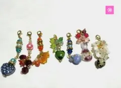 ㊳、オリジナル天然石チャーム( ´ ` )♡