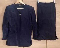 G-nakaya スーツ　ジャケット　スカート　ネイビー　フォーマル　セレモニー