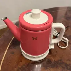 Cest La Vie セラヴィ ステンレス製 電気ケトル ピンク リボン柄