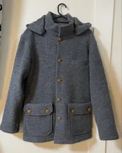 【3927】JOURNAL STANDARD フード付き ウール100%コートM