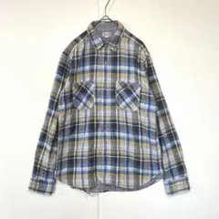 BEAMS WORKCLOTHING　チェックシャツ　ヴィンテージ　コットン　S