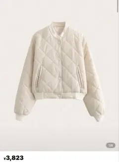 シーイン　キルティング　ジャケット