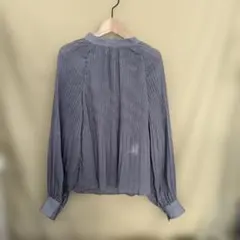 ROPE' PICNIC（ロペピクニック）/ 千鳥格子柄プリーツブラウスMサイズ