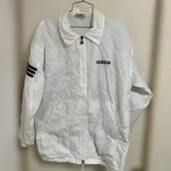 80s old  ナイロンジャケット スリーストライプ トレフォイル 80s old adidas ナイロンジャケット スリーストライプ トレフォイル