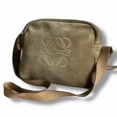 LOEWE スエード ワンショルダーバッグ Y2K アナグラム LOEWE スエード ワンショルダーバッグ Y2K アナグラム - メルカリ