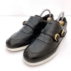 TOD'S ダブルモンクストラップ　レザー　スニーカー　黒のサムネイル