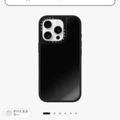 CASETiFY iPhone case 14pro 黒