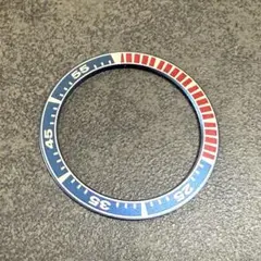 MOD 39.9mm サムライ ベゼルインサートカスタム NH35 青 赤