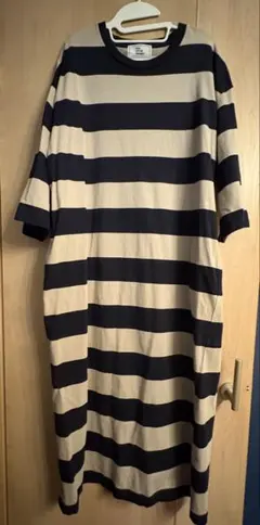 URBAN RESEARCH DOORS ボーダーTシャツロングワンピース