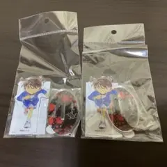 【匿名配送】江戸川コナン アクリルフィギュア 2点セット