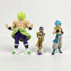 HG ドラゴンボール超01 フィギュア 3点 ゴジータ/ブロリー/フリーザ
