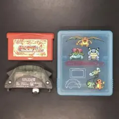 GBA ポケットモンスター ファイアレッド ケース付き