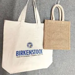 ビルケンシュトック 無印良品 トートバッグ2個セット