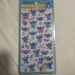 ボンボンドロップシール　スティッチ　ディズニー