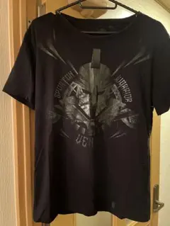 ヴェヌムスパルタンデザイン ブラック Tシャツ