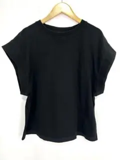 ZARAザラ シンプル トップス カットソー 黒ブラック コットン100% S