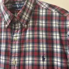 【Ralph Lauren】ラルフローレン　ボタンダウン長袖シャツシャツ　Ｌ