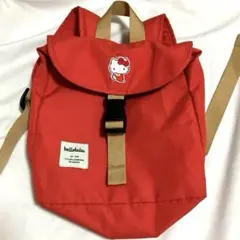 子供　リュック　赤のサムネイル