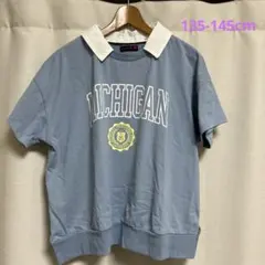 【ガールズ】lovetoxic MICHIGAN 半袖ポロシャツ　サイズS