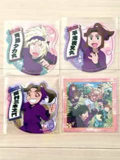 忍たま乱太郎　ステッカー付きビスケット　の段　其ノ二　四年生　シール